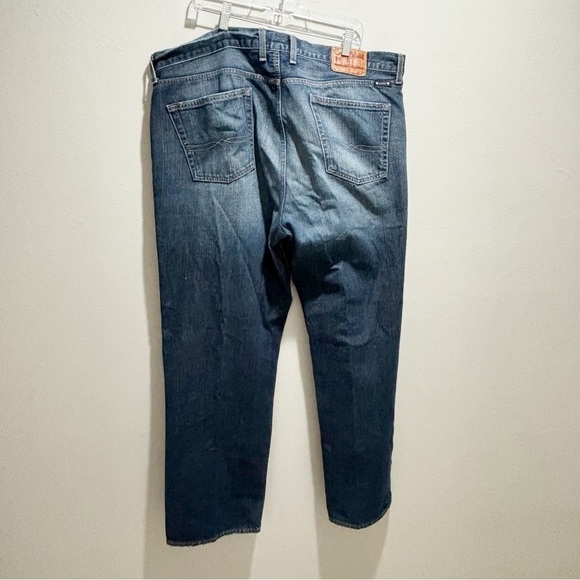 🍀LUCKY BRAND Men’s Blue 361 Vintage Straight Jeans In Hipster Wash Size 40”X32” - Picture 2 of 10